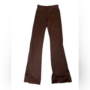 H&M | Brown Flare Out Leggings